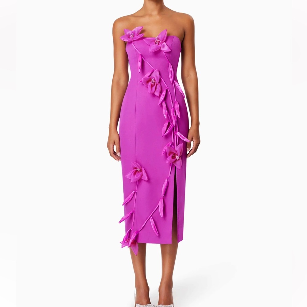 Elliatt Bethany Strapless Midi Dress